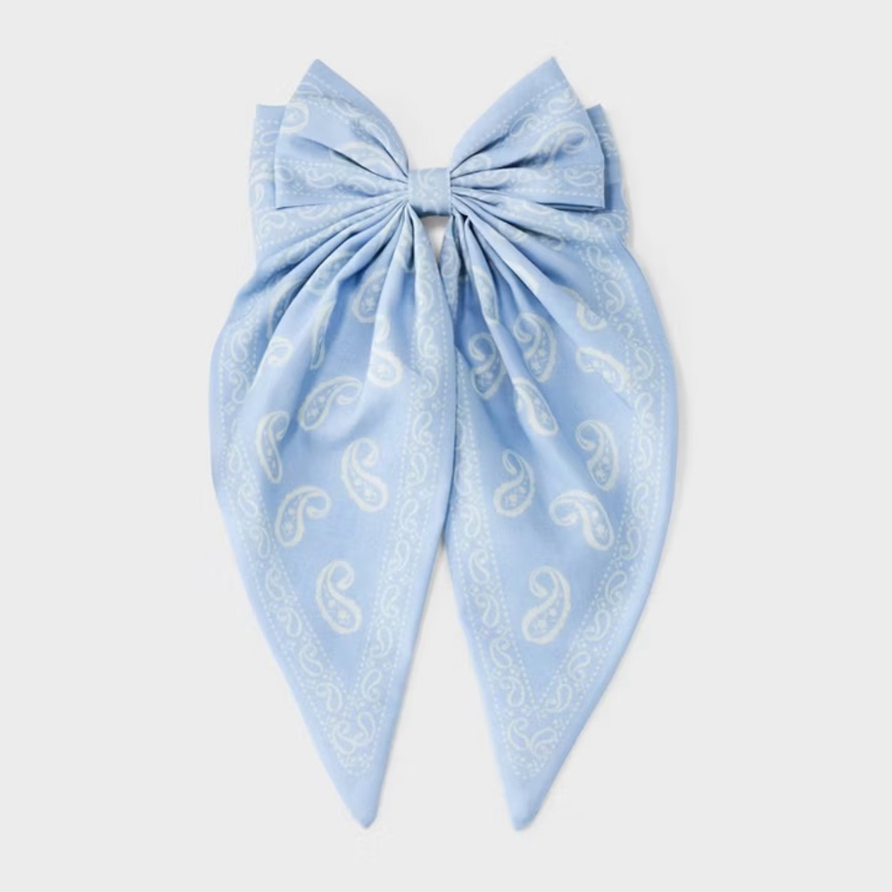 Wild Fable Paisley Bow Barrette